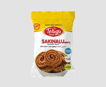 Telugu Sakinalu Spicy 170Gm